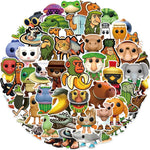 54pcs Cartoon Stranger Things 5 Stickers Pack,Waterproof Vinyl Stickers for Adult Teen Girl Laptop Skateboard Bike Guitar Water Bottle Travel Case Helmet Notebook Scrapbook