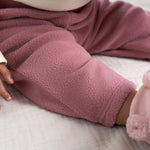 Gerber Baby Girl's 4-Pack Microfleece Pants, Pink