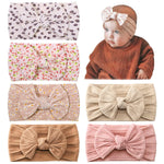 jollybows 18pcs Baby Nylon Headbands Hair Bow Elastics Hairbands Hair Accessories for Baby Girls Newborn Infant Toddlers Kid