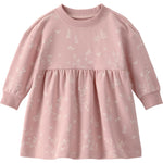 Little Planet by Carter's Girl Dress Made with Organic Cotton, Pink Bunnies, 18M