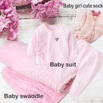 New Baby Girl Gift Basket | Unique Gift Set for a New mom Pink Baby Gift Set. Welcome Baby Care Package All w/Newborn Essentials Bundle for Expecting Moms Baby Shower, After Labor Gift