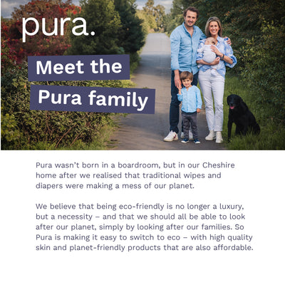 Pura Hypoallergenic Diapers, Size 1 (4-11lbs), Newborn, Totally Chlorine Free, Wetness Indicator, Suitable for Sensitive Skin, Soft Organic Cotton Comfort, Overnight, 3 Packs of 32 (96 Baby Diapers)