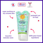 California Kids Lotion | #Chillax | 100% Plant-Based Moisturizer | Skin Care For Kids With Sensitive Skin | Lavender Body Lotion | 170 g / 6 oz.