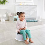 Fisher-Price™ Toddler Toilet Penguin Potty Training Seat, Portable Chair with Handles for Kids and Removable Bowl
