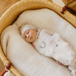 Copper Pearl Swaddle Blankets for Newborns | Soft Stretchy Receiving Blankets for Boys and Girls | Large 46 x 46 Inch Baby Blankets | Lightweight and Breathable Swaddles | Cheyenne