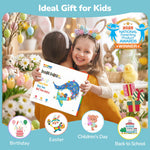 TECJOE 4 Pack LCD Writing Tablet, 8.5 Inch Colorful Drawing Board, Kids Travel Games Activity Learning Toys, Birthday Gifts for 3-8 Year Old Boys Girls Toddlers Preschooler