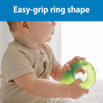 Dr. Brown's AquaCool Water-Filled Teether, Cooling Baby Teether Toy for Sore Gums, Avocado Toast Shapes, BPA-Free, 3m+, 2-Pack