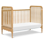 Namesake Liberty 3-in-1 Convertible Baby Crib w/Wooden Toddler Bed and Daybed Conversion - Durable, Easy to Assemble & GREENGUARD Gold Certified - 4 Adjustable Mattress Heights - Honey