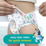 Pampers Training Pants - Easy Ups Boys & Girls Bluey - Size 3T-4T, 22 Count, Children's Potty Underwear (Packaging May Vary)