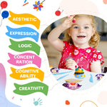 Air Dry Clay 90 Colors, Modeling Clay for Kids, Model Magic Clay, DIY Molding Clay Kit with Sculpting Tools,Soft & Non-Sticky,Art and Crafts Gift for Boys Girls Kids.