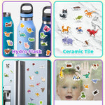 Benresive Reusable Sticker Books for Kids 2-4, Sticker Books for Toddlers 1-3 2-4, Toddler Travel Toys Activities Crafts Gifts - Animals, Dinosaurs and Insect