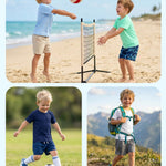 PUMYOON 2 Pack Toddler Boys Girls Short Sleeve Rash Guard UPF 50+ Sun Shirts Kids UV Protection Swim Shirt Relaxed Fit 2T-6T White/Navy