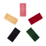 Parker Baby Girl Hair Clips | One-Size Velvet Snap Barrettes for Newborns & Toddlers | Practical One-Hand Clip Design | Cute & Stylish Kids Hair Clips | Tangle-Free & Comfortable | 5 Pack