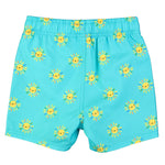 RUGGEDBUTTS Boys UPF50+ Sun Protection Novelty Swim Trunks - Blue Sunshiny Day, 5