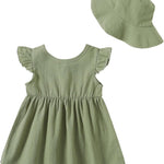 Newborn Infant Baby Girl Dress Toddler Girl Clothes Halter Backless Sleeveless Flower Sundress Summer Dresses for Girl