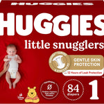 Huggies Size Newborn Diapers, Little Snugglers Baby Diapers, Size Newborn (up to 10 lbs), 31 Count, Packaging May Vary