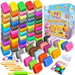 ESSENSON Magic Clay - Air Dry Clay 24 Colors, Modeling Clay for Kids with Tools, Toys Gifts for Age 3 4 5 6 7 8+ Years Old Boys Girls Kids