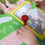 Melissa & Doug Let’s Explore Water Wow! Outdoor Adventure Deluxe Water-Reveal Pad – Reusable On The Go Travel Activity