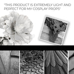 Foam Clay Air Dry Modeling Clay - Moldable Cosplay Soft Clay for Slime Add Ins, Molding Clay for Sculpting with Eva Foam - 300 Gram Gray Air Dry Clay