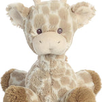 Aurora® Snuggly Loppy Giraffe™ Loppy Baby Stuffed Animal - Comforting Companion - Imaginative Play - Brown 11 Inches