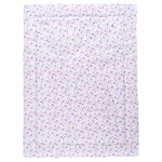 Sammy & Lou Tiny Dinos 4-Piece Baby Nursery Crib Bedding Set for Girls, Includes Quilt, Fitted Crib Sheet, Crib Skirt, and Plush Toy