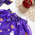 Baby Girl Halloween Costumes My 1st Halloween Outfits Romper+ Tutu Skirt+ Striated Leg Warmer+ Bunny Headband Outfit Set