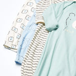 Gerber Unisex Baby Boy and Girls 4-Pack Sleeper Gown Bear Preemie