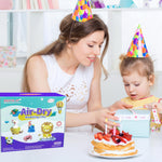 Air Dry Clay 56 Colors, Modeling Clay for Kids, DIY Model Magic Clay, Molding Clay Kit with Sculpting Tools, Non-Sticky Soft and Super Light, Arts and Crafts Gift for Boys Girls Kids.