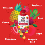 Once Upon a Farm Smart Blend Pine-Apple Berry Punch Organic Snack Pouch, 3.2oz