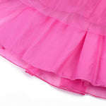 JerrisApparel Girls Princess Costume Dress Pageants Party Fancy Dress (Pink With Accessories, 3T)