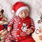 BABESIDE Reborn Baby Dolls Boy, 20 Inch Lifelike Newborn Real Life Poseable Realistic Doll for Boy Soft Vinyl and Cloth Body Baby Dolls with Clothes and Toy Gift for Kids Age 3+