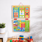 Melissa & Doug My First Daily Magnetic Calendar, Classroom Calendar for Kids Activities with Weather & Seasons, Preschool Toys for Girls & Boys Ages 4+