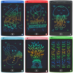 Yidedraw 6 Pack LCD Writing Tablet for Kids Toys 8.5 Inch Colorful Doodle Board Bulk, Eye-Protection Drawing Pad Toddler Travel Essentials Toys for 3-8 Year Old Boys Girls, Birthday Xmas Gifts
