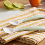 BabyBjörn Feeding Spoon, 2-Pack, Powder Green