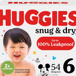 Huggies Size 3 Diapers, Snug & Dry Baby Diapers, Size 3 (16-28 lbs), 34 Count, Packaging May Vary