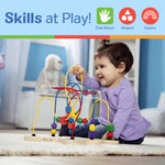 Melissa & Doug Classic Bead Maze - Wooden Educational Toy Wooden Bead Maze Toy for Toddlers Ages 3+