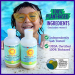 California Baby Swimmers Defense Hair Conditioner | 100% Plant-Based | After Swim Moisturizing | Rinse-out or Leave in Conditioner | 251 mL / 8.5oz
