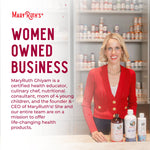 MARYRUTH'S Liquid Morning Multivitamin for Women, Men & Kids | Vitamin A C D E B6 B12 Biotin Zinc | Beauty | Vegan | Non-GMO | Gluten Free | 32 Servings