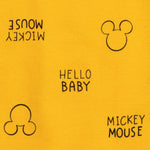 Disney Mickey Mouse Newborn Baby Boys 5 Pack Bodysuits 3-6 Months