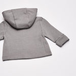 Hanes, Zippin Soft 4-way Stretch Fleece Hoodie, Babies and Toddlers, CHARCOAL, 12-18 Months