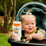 Once Upon A Farm Apple, Sweet Potato & Coconut Puffed Sorghum Snack, Fruit & Veggie Puffs, Non GMO, 1.5 Ounces (Pack Of 6)