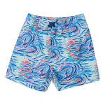 RUGGEDBUTTS Boys UPF50+ Sun Protection Novelty Swim Trunks - Seaside Surfer, 2T