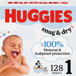 Huggies Size 3 Diapers, Snug & Dry Baby Diapers, Size 3 (16-28 lbs), 34 Count, Packaging May Vary