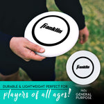 Franklin Sports Flying Disc - Sport Disc for Beach, Backyard, Lawn, Park, Camping and More - 140 Gram Disc - Perfect for Dogs - Great for All Ages