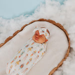 Copper Pearl Swaddle Blankets for Newborns | Soft Stretchy Receiving Blankets for Boys and Girls | Large 46 x 46 Inch Baby Blankets | Lightweight and Breathable Swaddles | Juliet