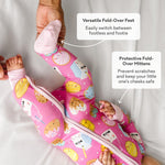 Little Sleepies Zippy Baby & Toddler Pajamas - Bamboo Viscose Sleeper for Boys and Girls, Newborn Sleeper w/ 2-Way Zipper w/Mitten Cuffs, Made From Viscose from Bamboo, Bananas, Preemie