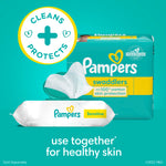 Pampers Sensitive Baby Wipes - 192 Count, Water Based, Hypoallergenic and Unscented (Packaging May Vary) (Pack of 2)