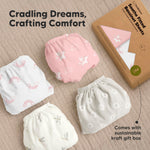 2-Pack Organic Bassinet Sheets for Girls, Boys - 100% Cotton Bassinet Mattress Sheets Compatible with Halo Bassinest Swivel Sleeper, Graco,Baby Delight,Chicco,Unisex Fitted Bassinet Sheets (Dreamland)