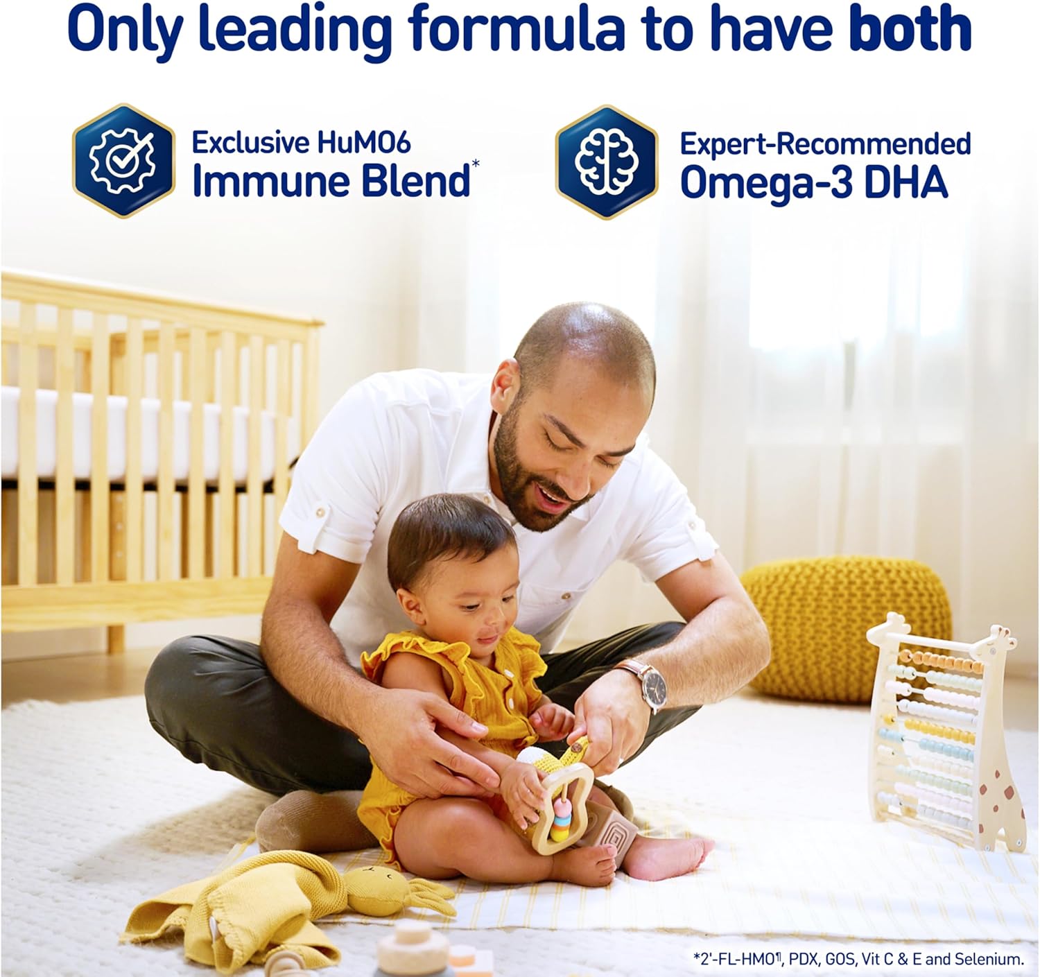 Enfamil NeuroPro Baby Formula, MFGM* 5-Year Benefit, Expert-Recommended Brain-Building Omega-3 DHA, Exclusive Immune Supporting HuMO6 Blend, Infant Formula Powder, Baby Milk, 36.4 Oz (Pack of 4)