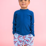 RUGGEDBUTTS Boys Performance Hybrid Stretch Swim Trunks - Fashion Swim Trunks, UPF 50+, Boy Swim Trunks